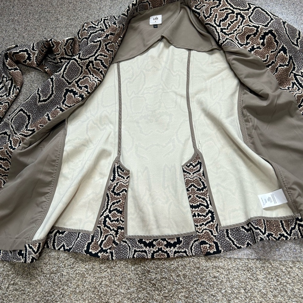 Cabi King Cobra Jacket Python Snake Print Blazer … - image 6